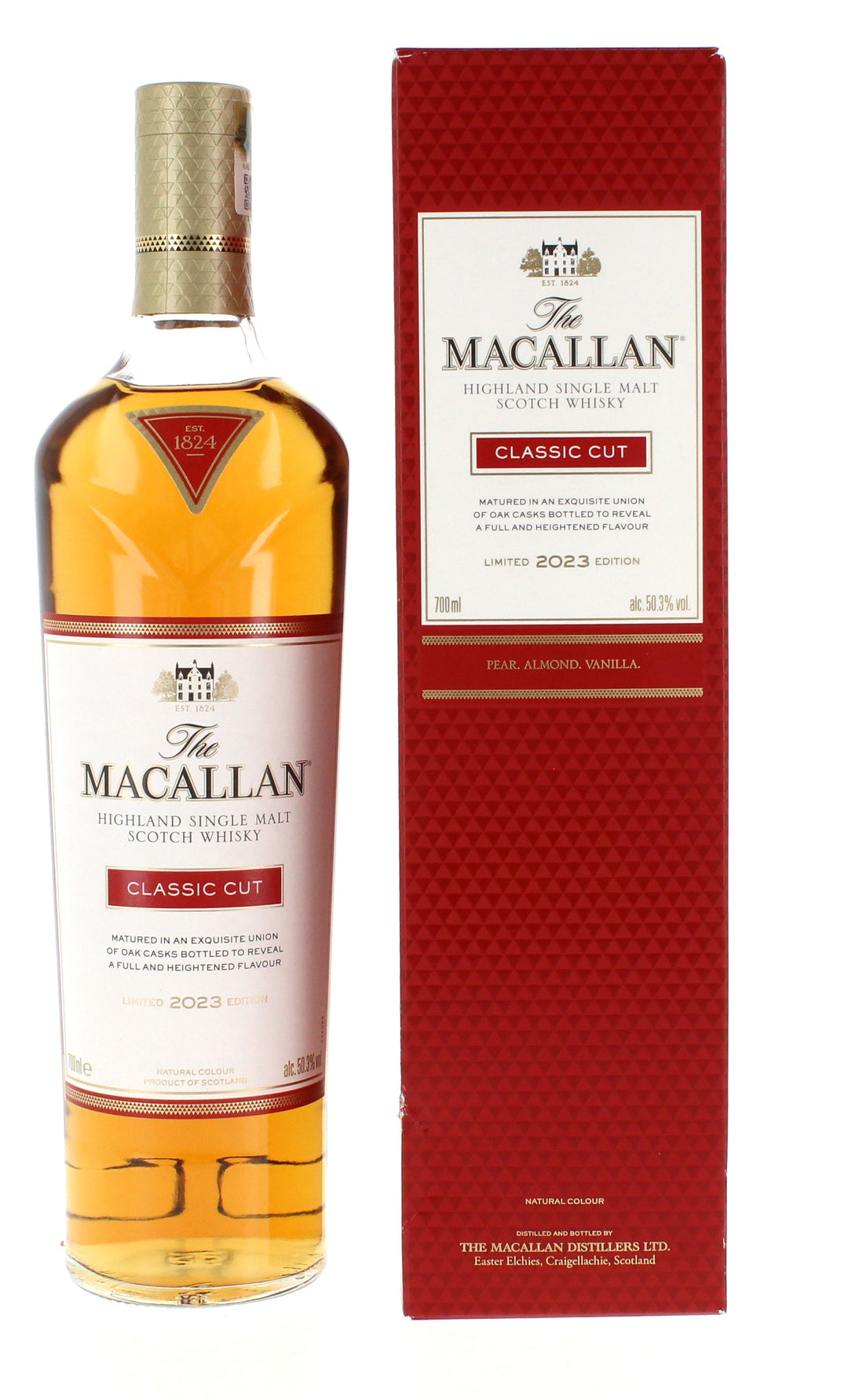 Macallan - Classic Cut (2017, 2018, 2019, 2020, 2021, 2022 & 2023) 7 x 70cl