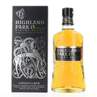 Highland Park 15 Year Old Viking Heart Glass Decanter Single Malt Scotch Whisky - 70cl 44%