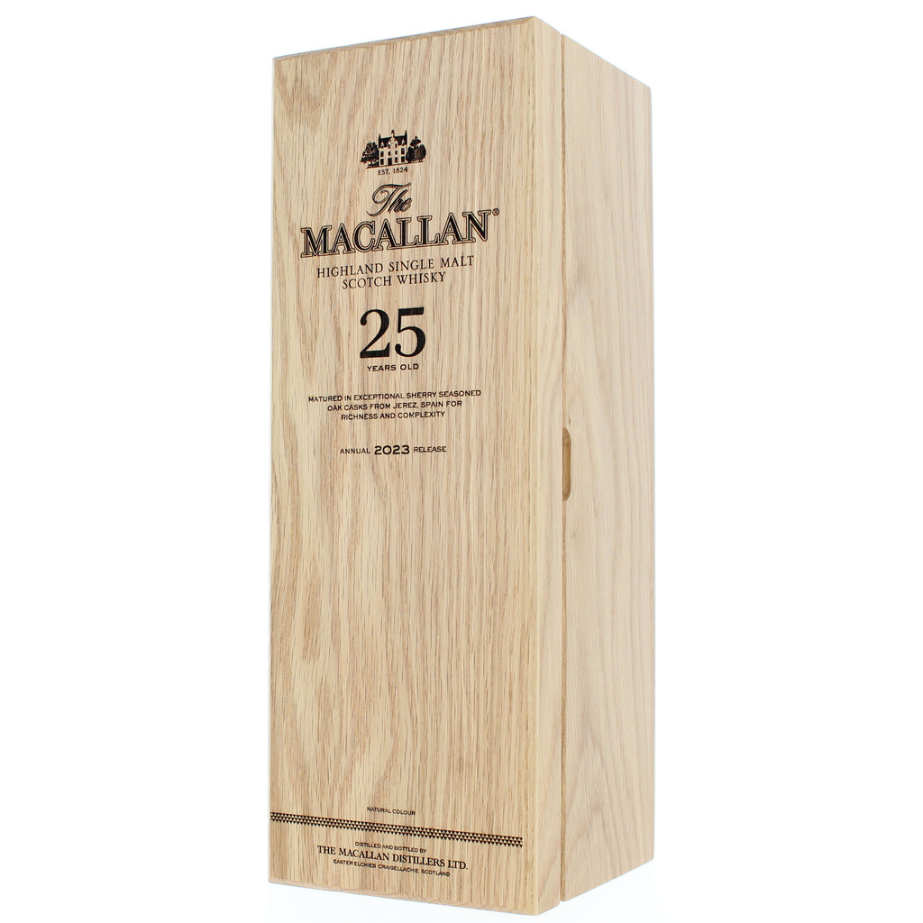 Macallan 25 Year Old Sherry Oak 2023 Annual Release Single Malt Scotch Whisky - 70cl 43%