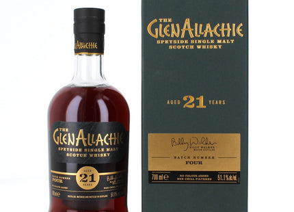 Glenallachie 21 Year Old Batch 4 Single Malt Scotch Whisky - 70cl 51.1%