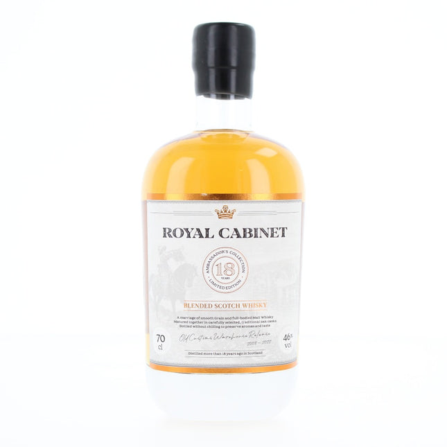 Royal Cabinet 18 Year Old Blended Scotch Whisky - 70cl 46%
