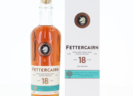 Fettercairn 18 Year Old Scottish Oak 2023 Release Single Malt Scotch Whisky - 70cl 46.8%