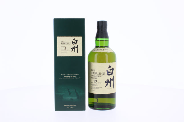 Hakushu 12 Year Old Japanese Whisky - 70cl 43%