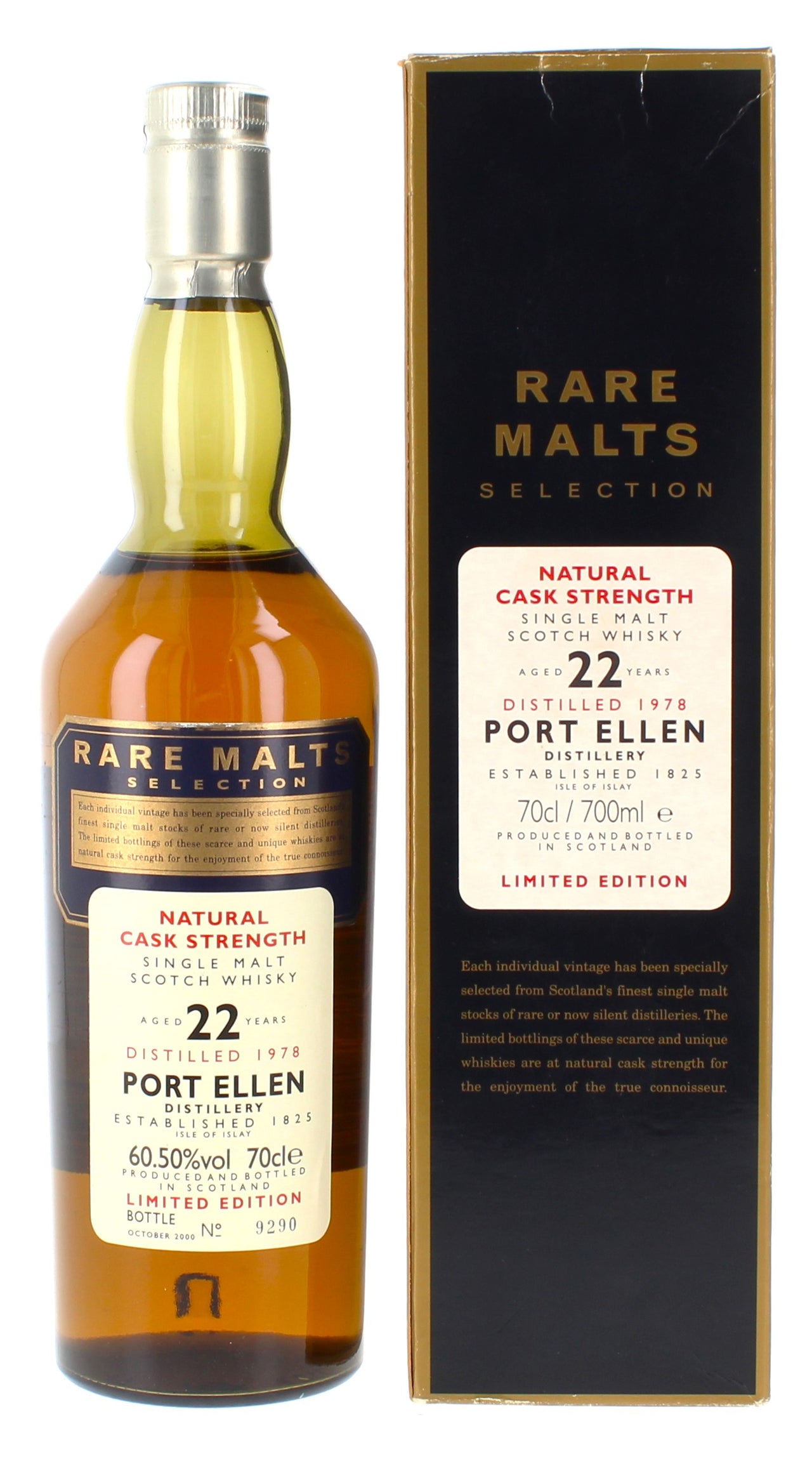 Port Ellen 22 Year Old 1978 Rare Malts - 70cl 60.5%