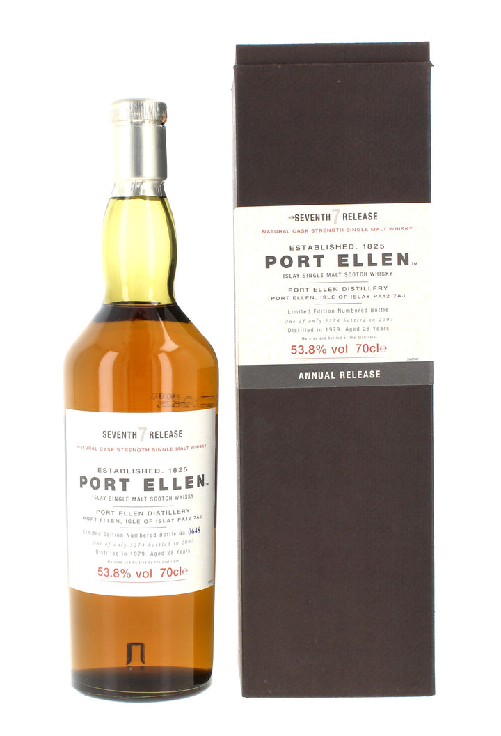 Port Ellen 28 Year Old 1979 7th Release (2007) Single Malt - 70cl 53.8%