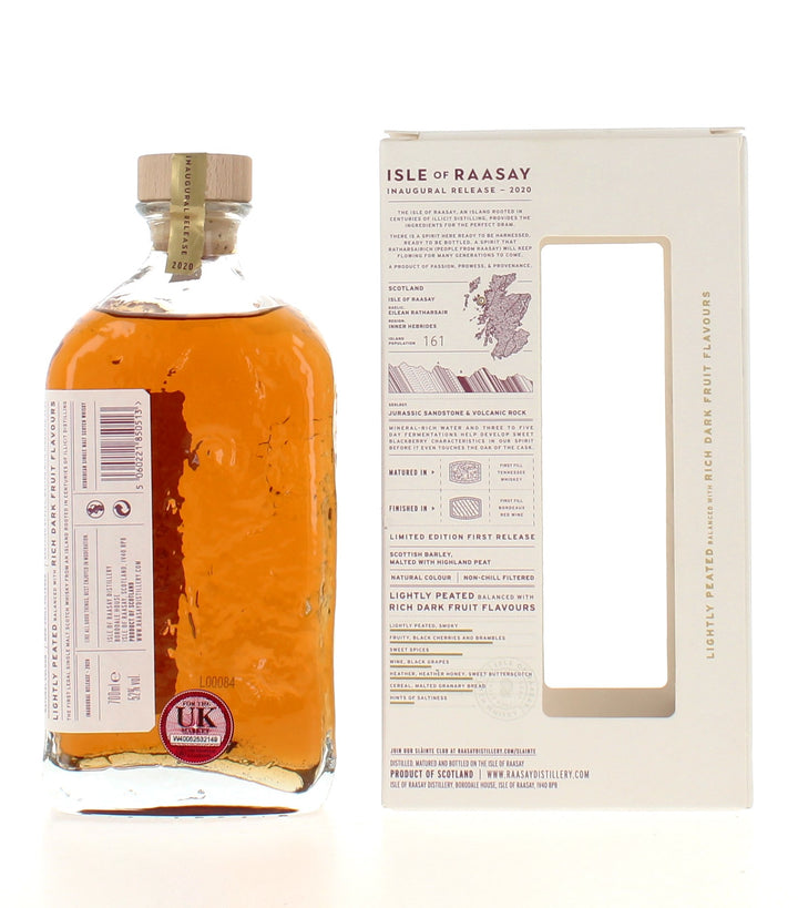 Raasay Inaugural Release - 70cl 52%