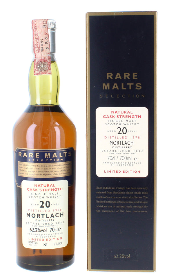 Mortlach 1978 - 20 Year Old Rare Malts 70cl 62.2%