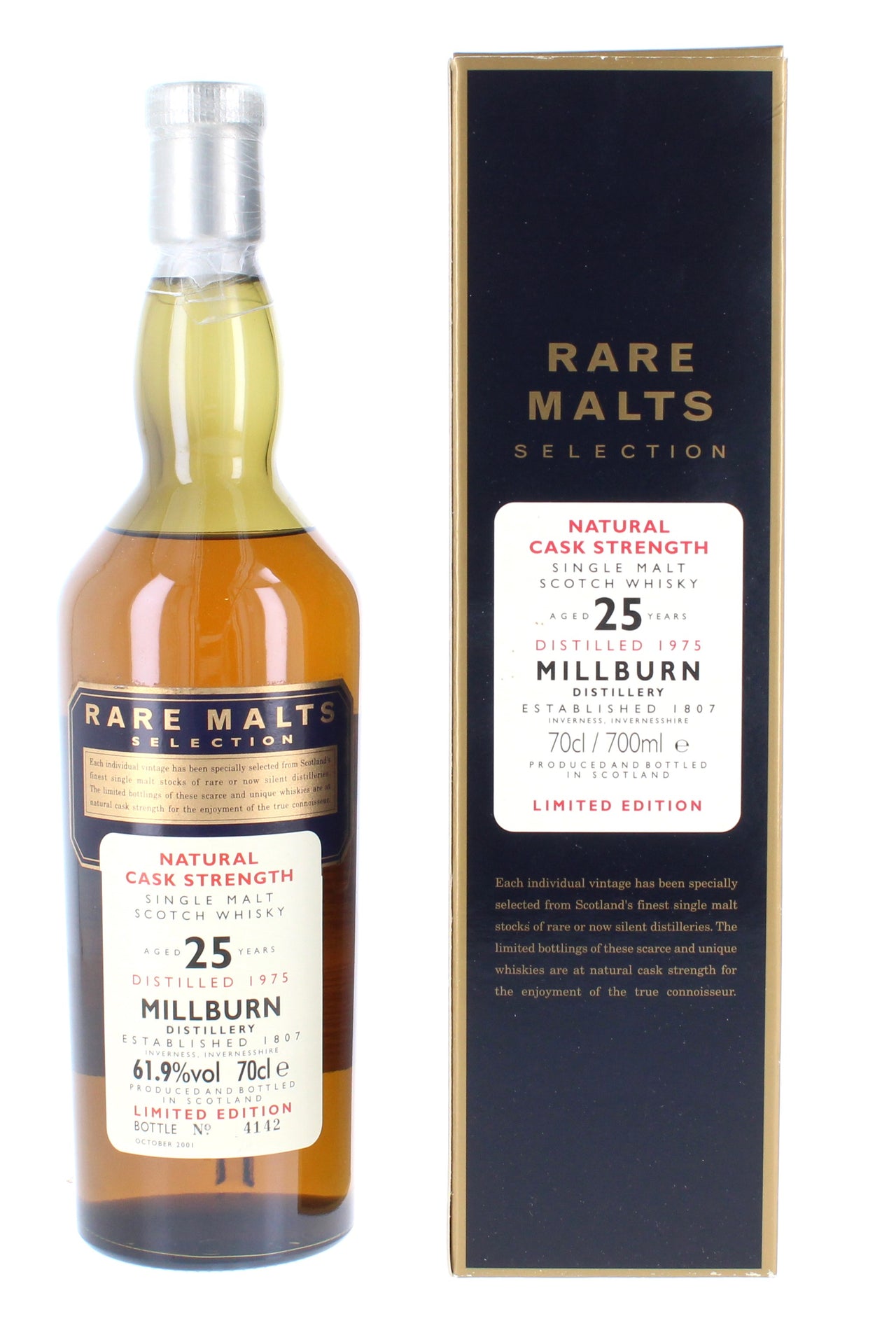 Millburn 1975 - 25 Year Old Rare Malts 70cl 61.9%