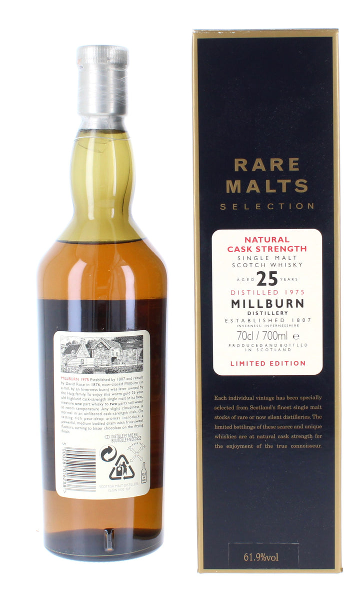 Millburn 1975 - 25 Year Old Rare Malts 70cl 61.9%