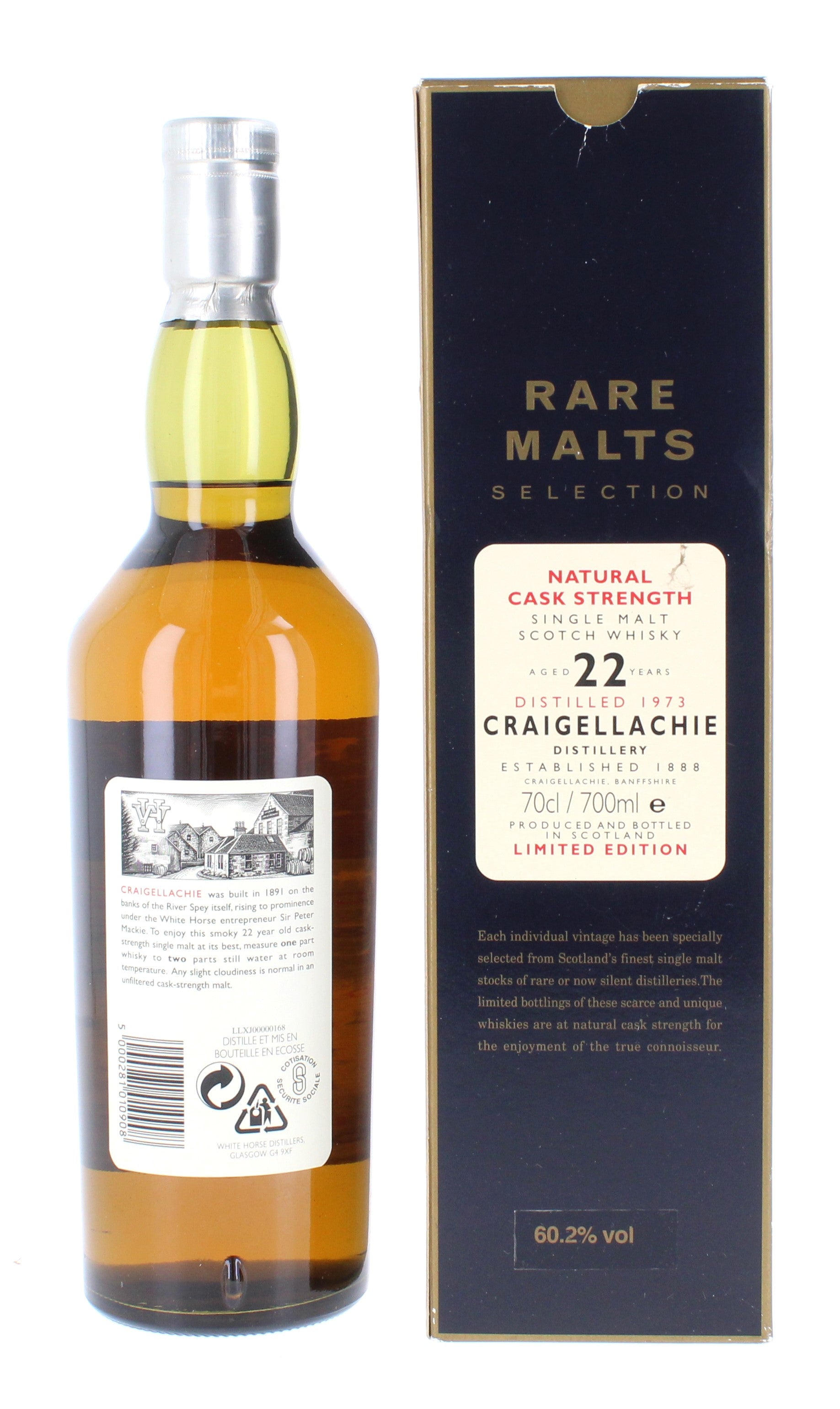 Craigellachie 1973 - 22 Year Old 70cl 60.2% – The Really Good