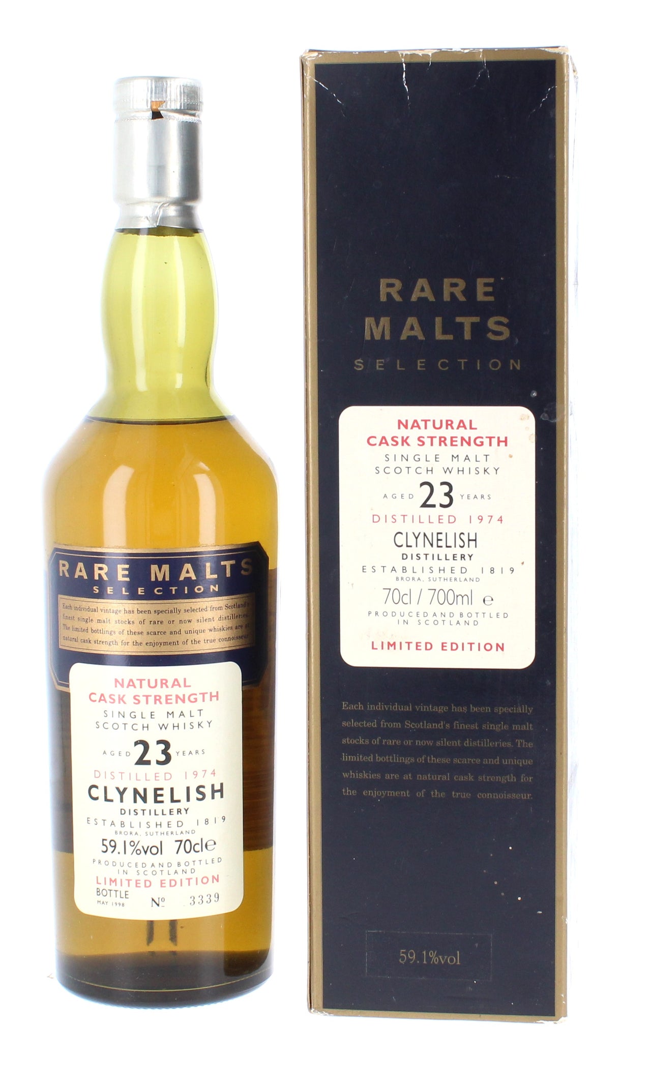 Clynelish 1974 - 23 Year Old Rare Malts 70cl 59.1%