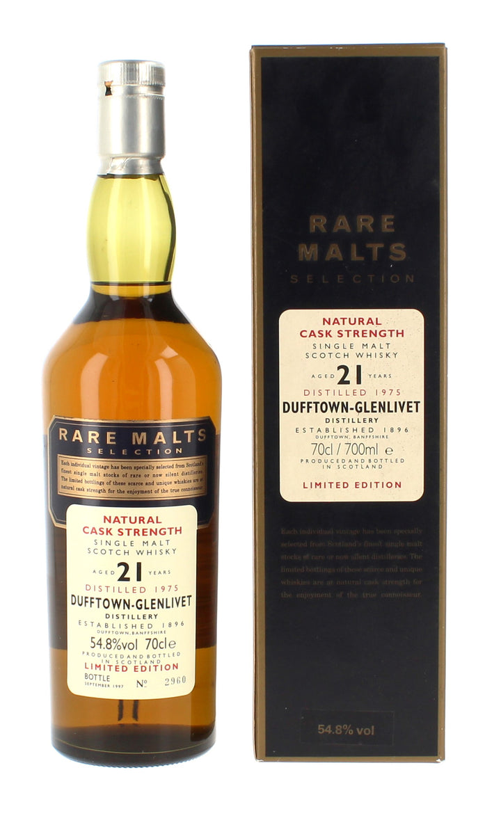 Dufftown-Glenlivet 21 Year Old 1975 Rare Malts - 70cl 54.8%