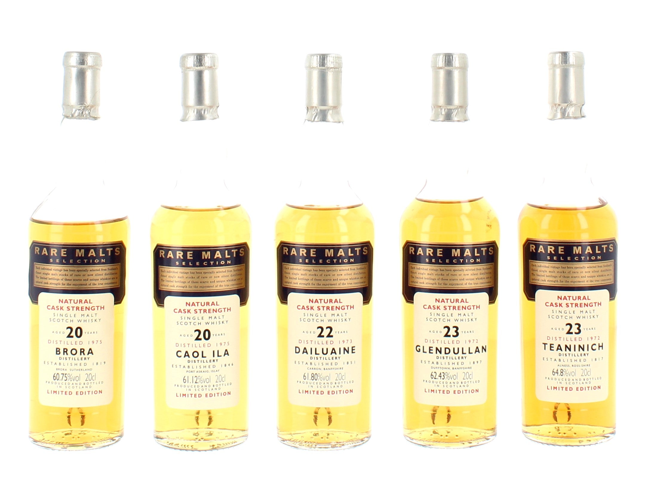 Rare Malts Selection Gift Pack (5 x 20cl) – The Really Good Whisky