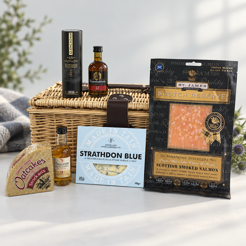 The Whisky & Salmon Gift Hamper