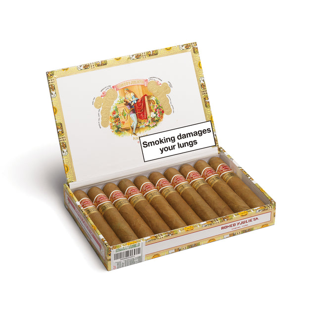 Romeo Y Julieta Wide Churchills Box of 10 Cuban Cigars