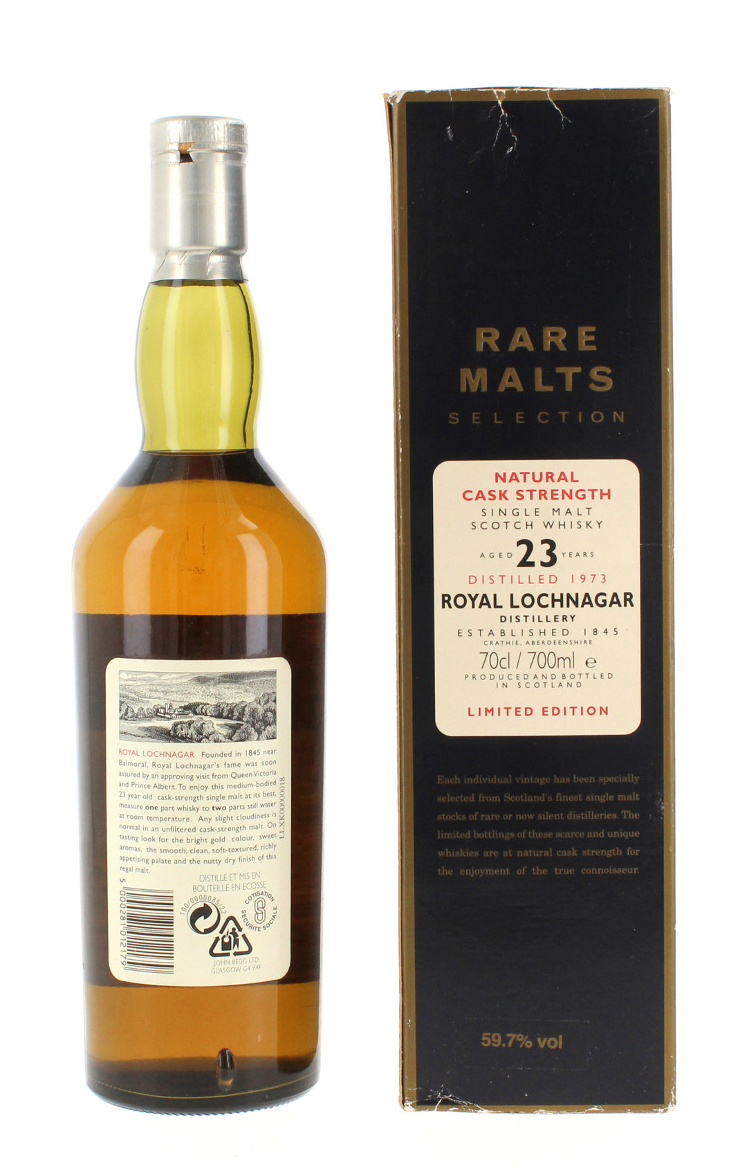 Royal Lochnagar 23 Year Old 1973 Rare Malts - 70cl 59.7%