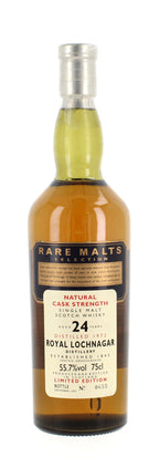 Royal Lochnagar 24 Year Old 1972 Rare Malts - 75cl 55.7 No Box