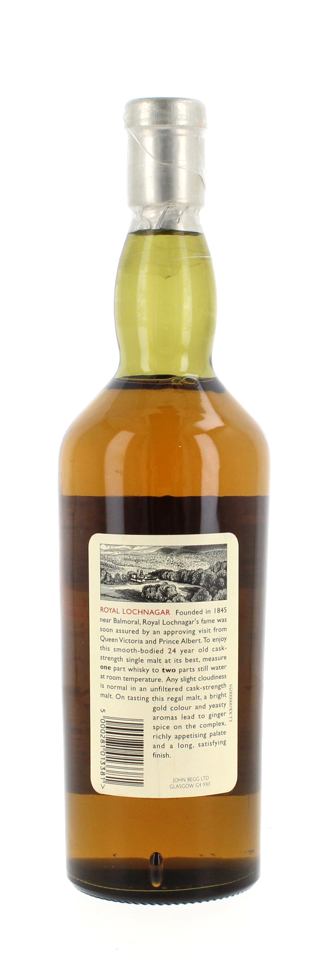 Royal Lochnagar 24 Year Old 1972 Rare Malts - 75cl 55.7 No Box