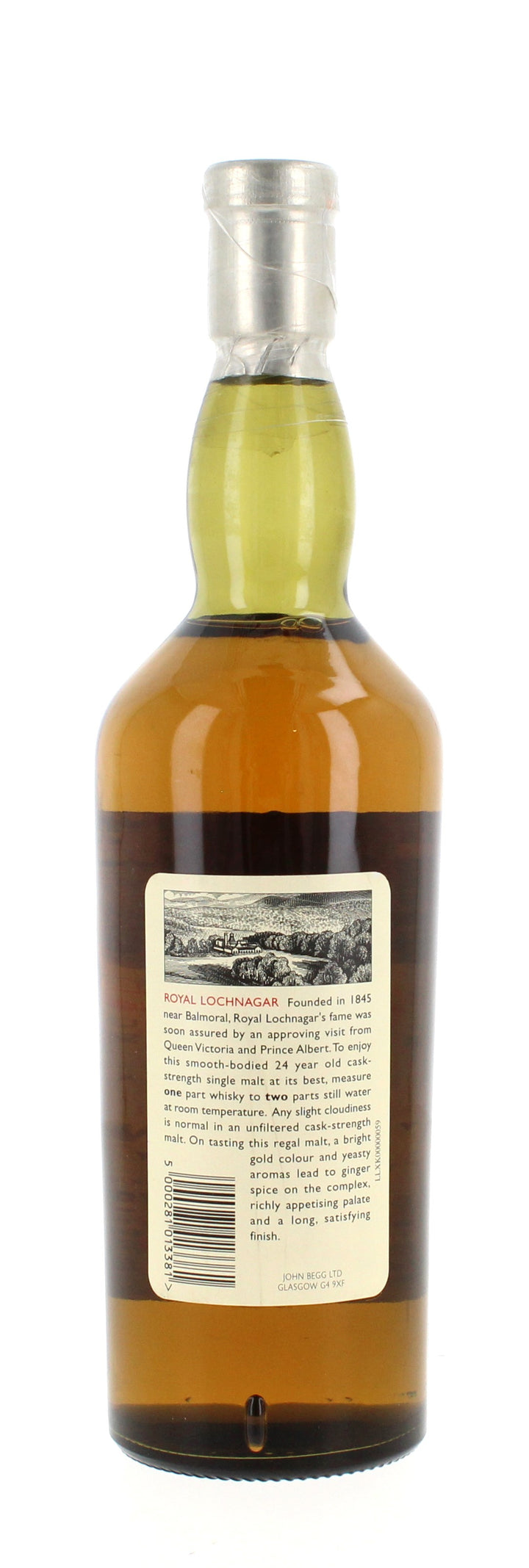 Royal Lochnagar 24 Year Old 1972 Rare Malts - 75cl 55.7 No Box