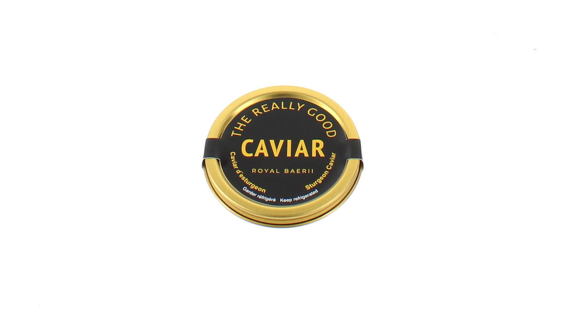 Royal Baerii Caviar – Premium Siberian Sturgeon Caviar
