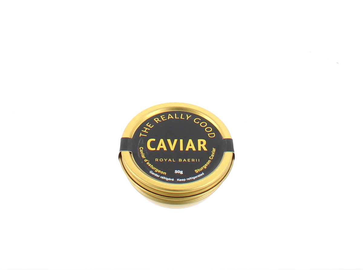 Royal Baerii Caviar – Premium Siberian Sturgeon Caviar