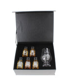 Scotch Whisky & Caviar Gift Set – 5 × 3cl Scotch Drams & 5 × 30g Premium Caviars