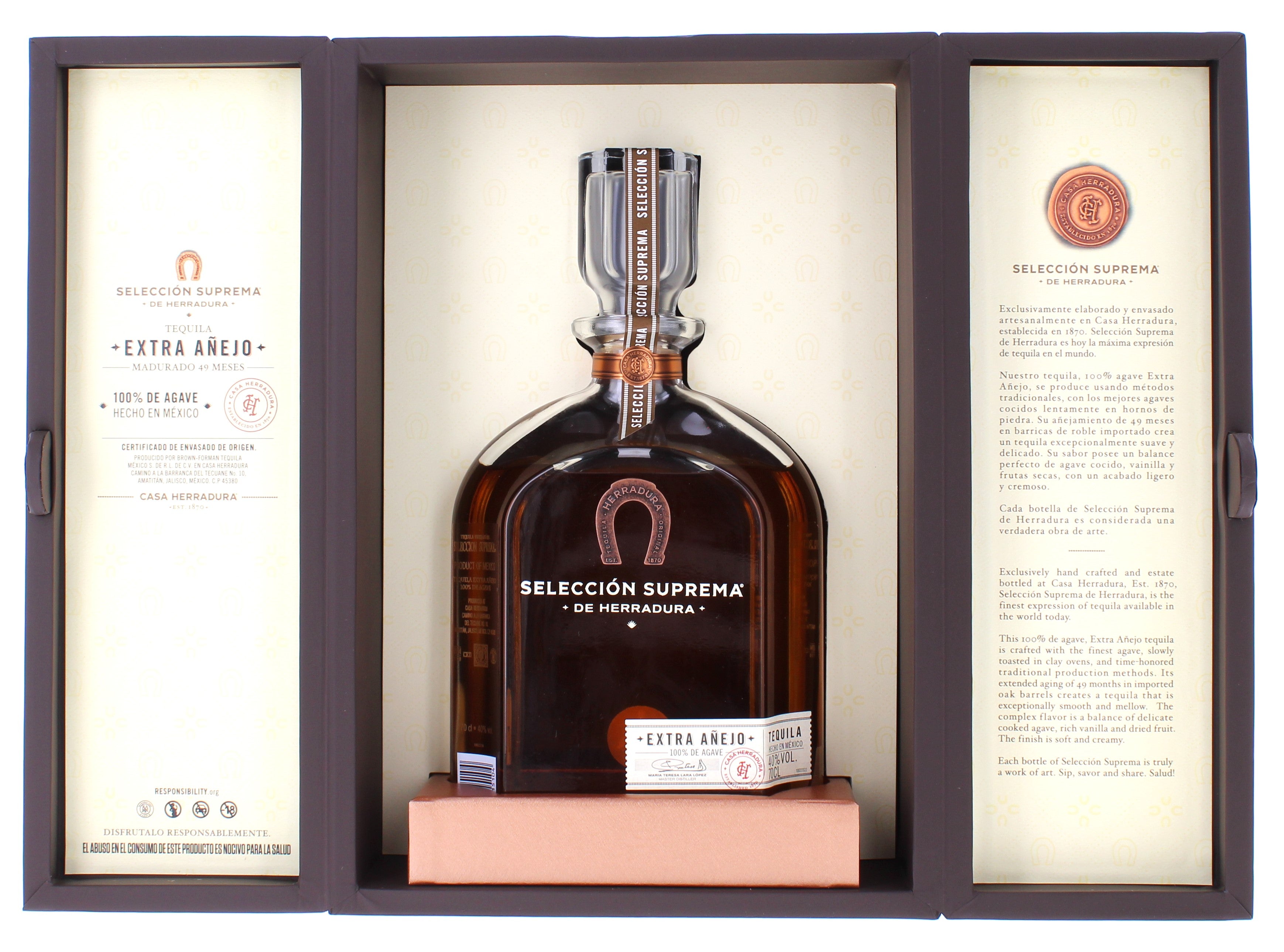 Herradura Selection Suprema Tequila - 75cl 40% – The Really Good