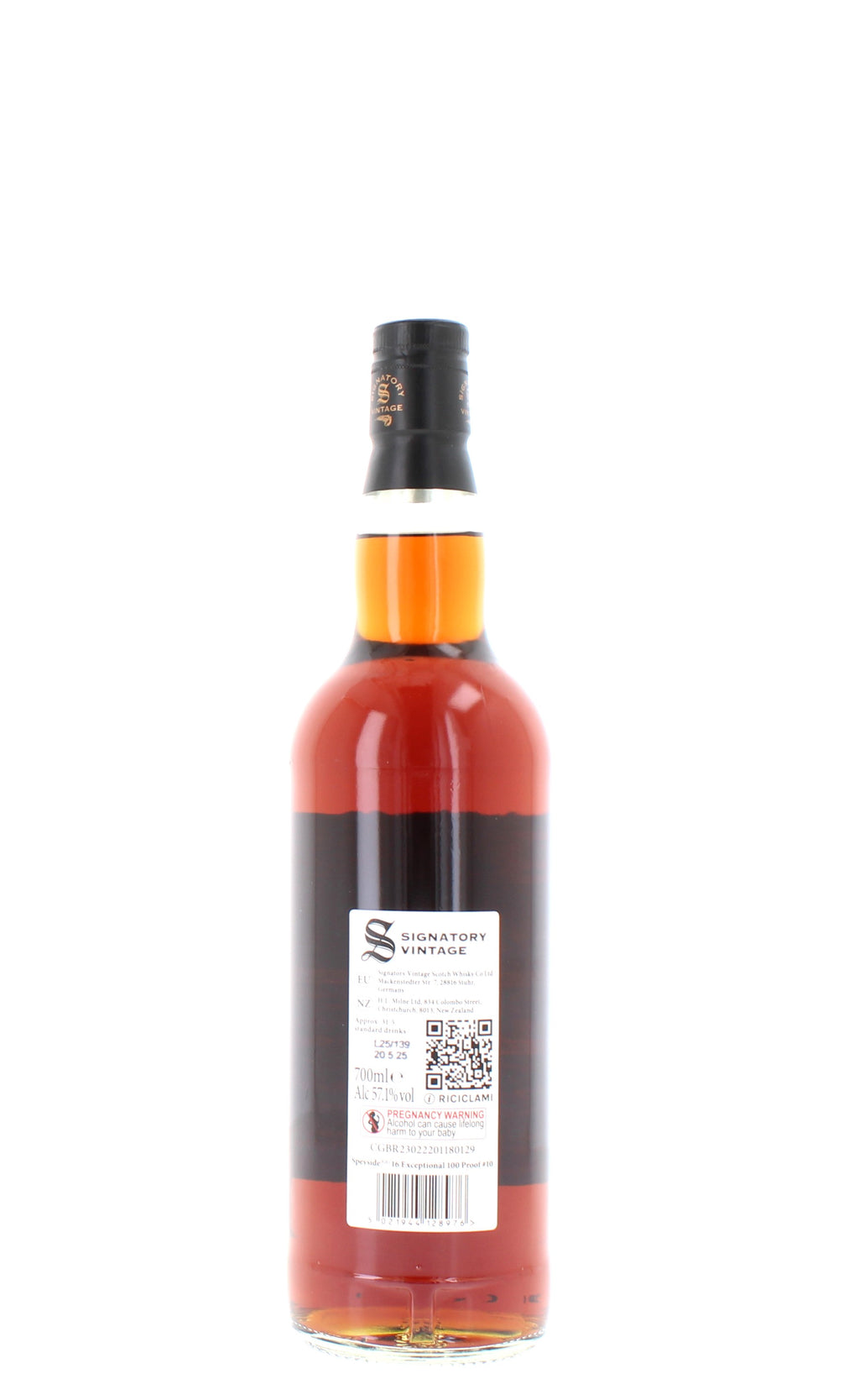 Speyside 16 (GL) 16 Year Old 100 PROOF Exceptional #10 Single Malt - 57.1%