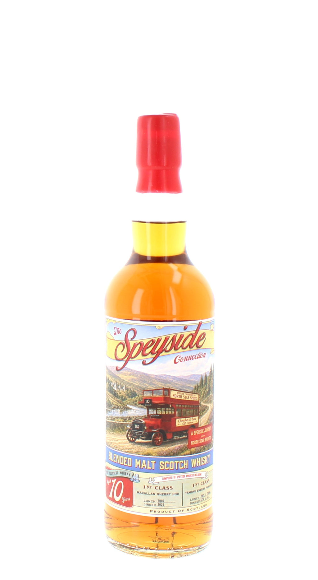 Speyside Connection 10 Year Old 2016 Macallan and Tamdhu Blended Scotch - 70cl 52%