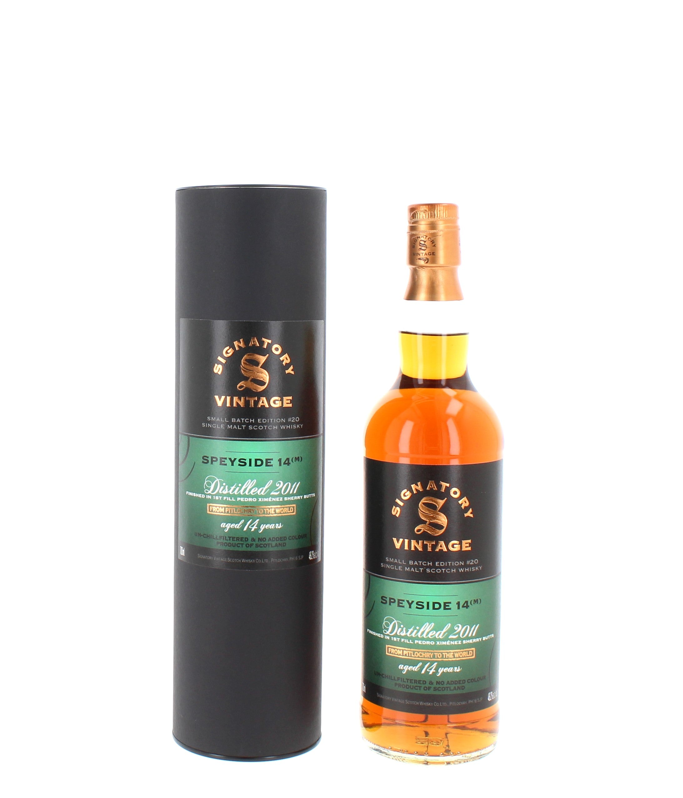 Speyside 14 (M) 2011 Small Batch Single Malt - 70cl 48.2%