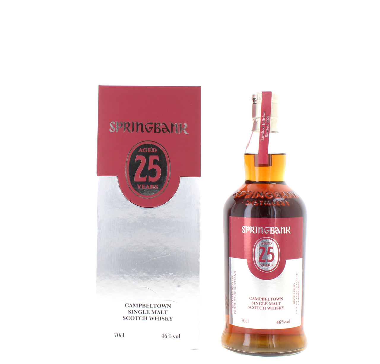 Springbank 25 Year Old 2021 Limited Release - 70cl 46%