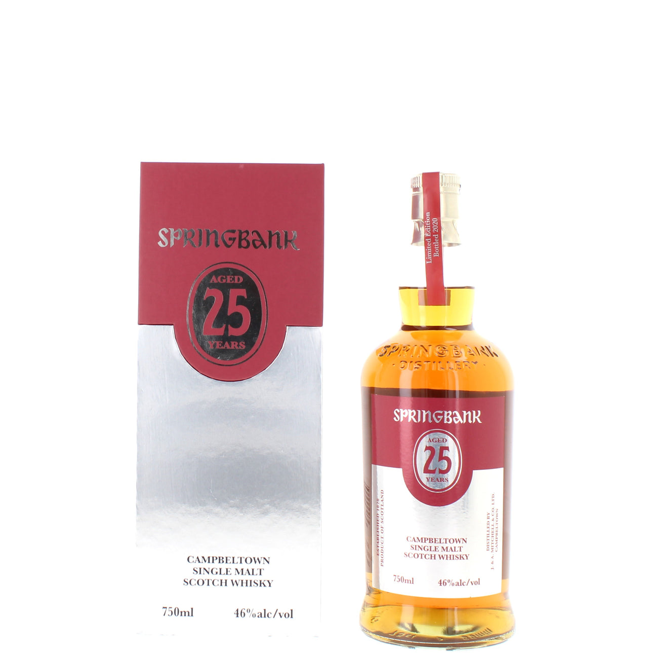 Springbank 25 Year Old Limited Edition 2020 - 75cl 46%