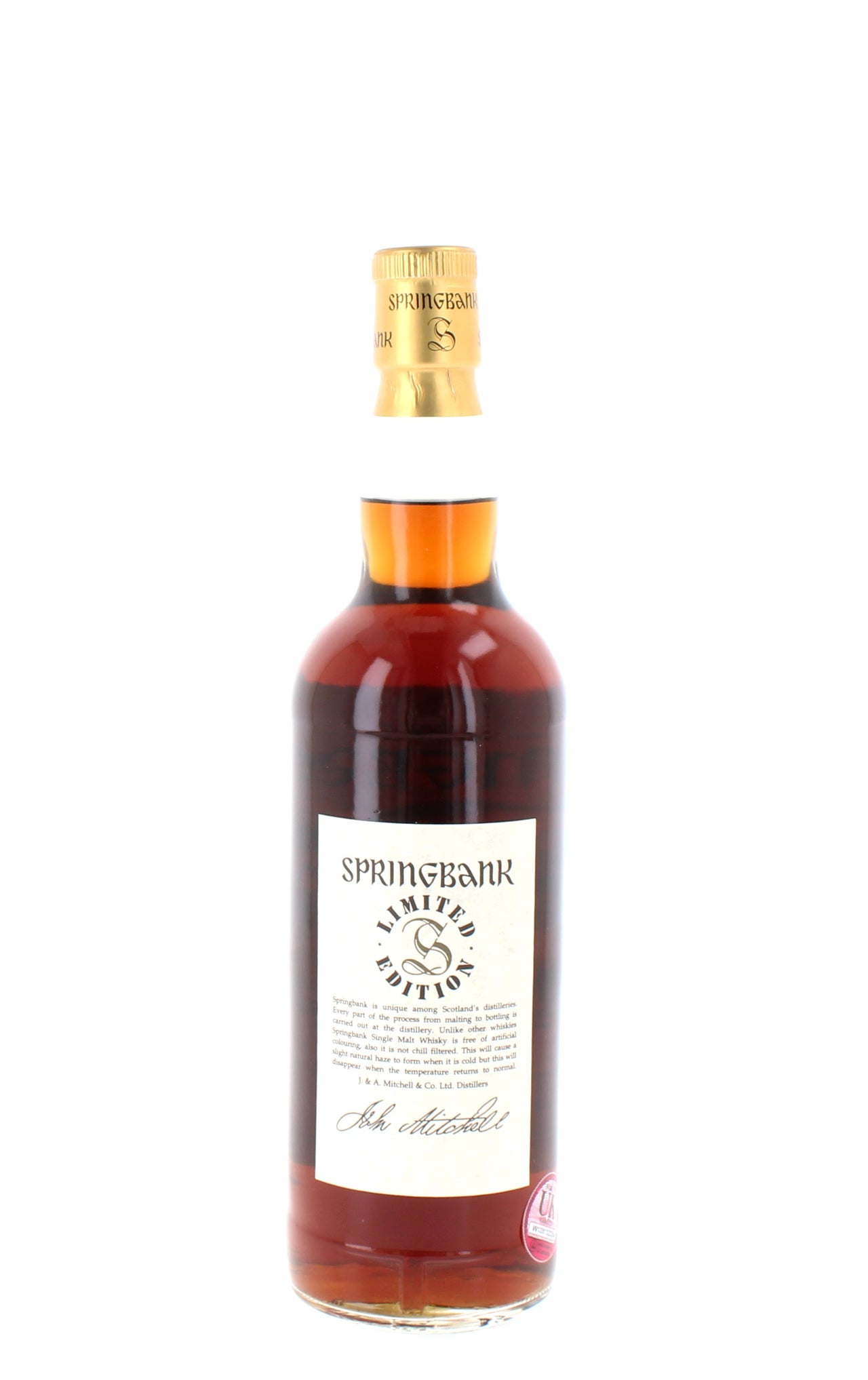 Springbank 35 Year Old 1999 Limited Edition Single Malt - 70cl 46% ...