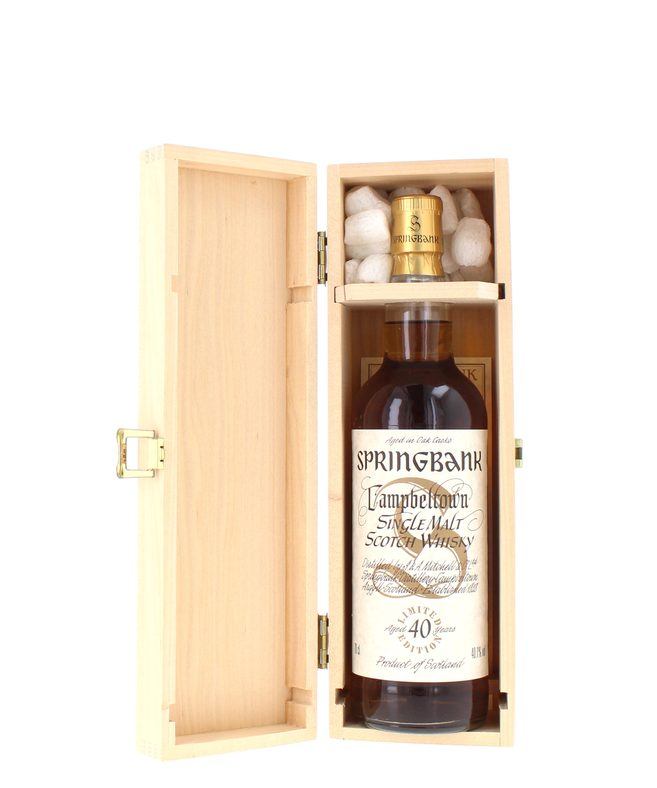 Springbank 40-Year-Old Millennium Series Single Malt - 70cl 40.1%