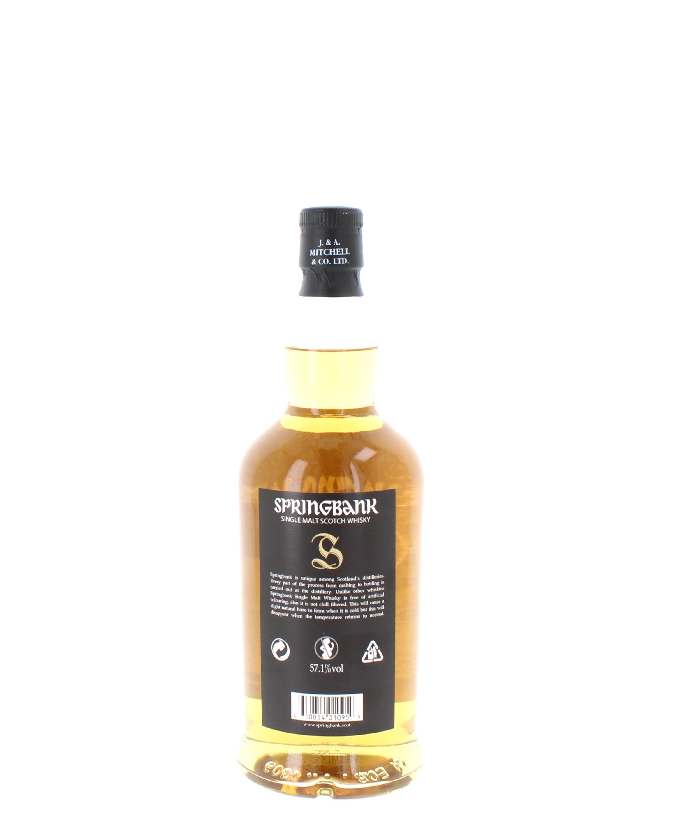 Springbank 5 Year Old 100 Proof Single Malt - 70cl 57.1% – The