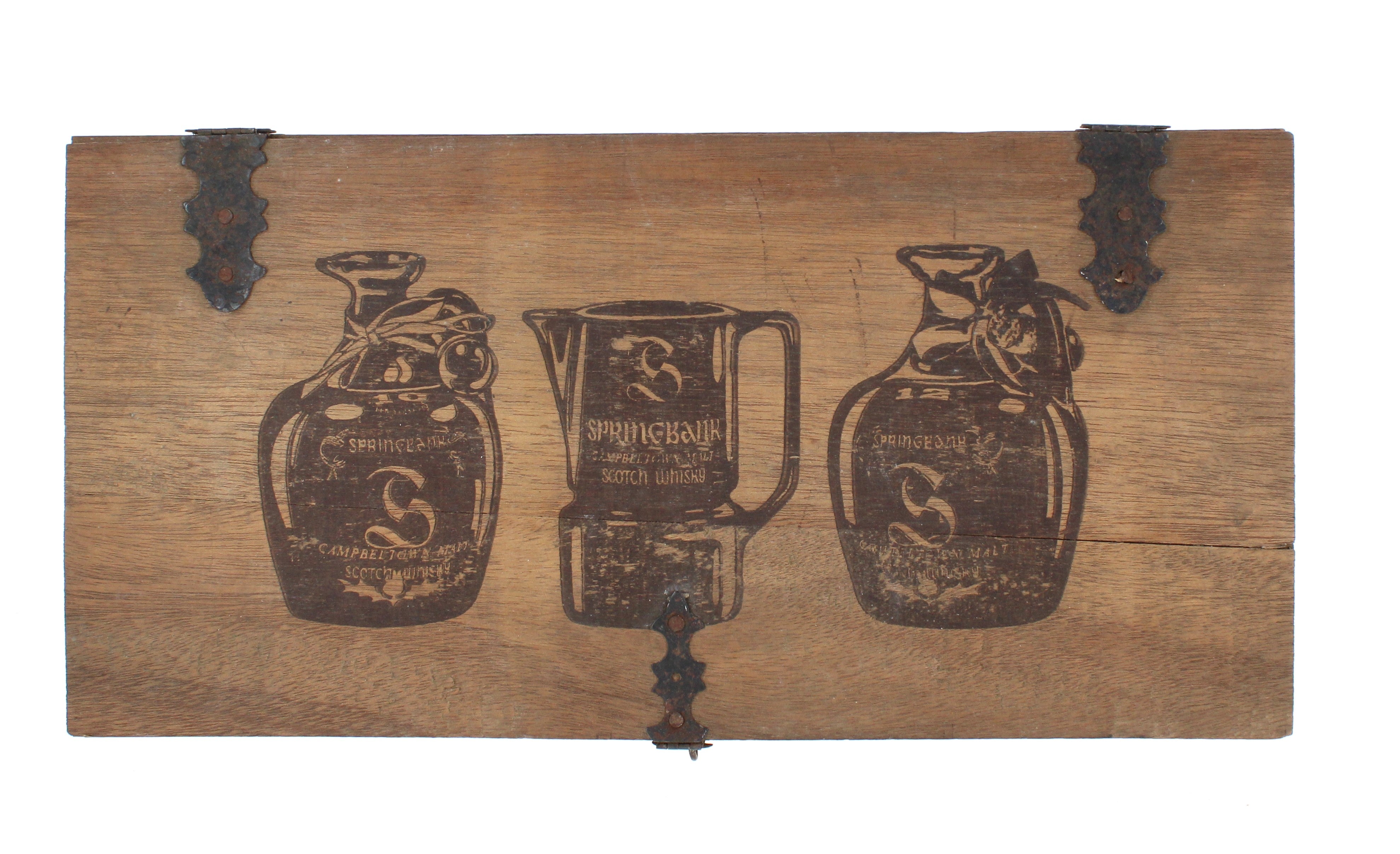 Springbank 10 & 12 Year Old Ceramic Set Bottled 1980s Consorzio