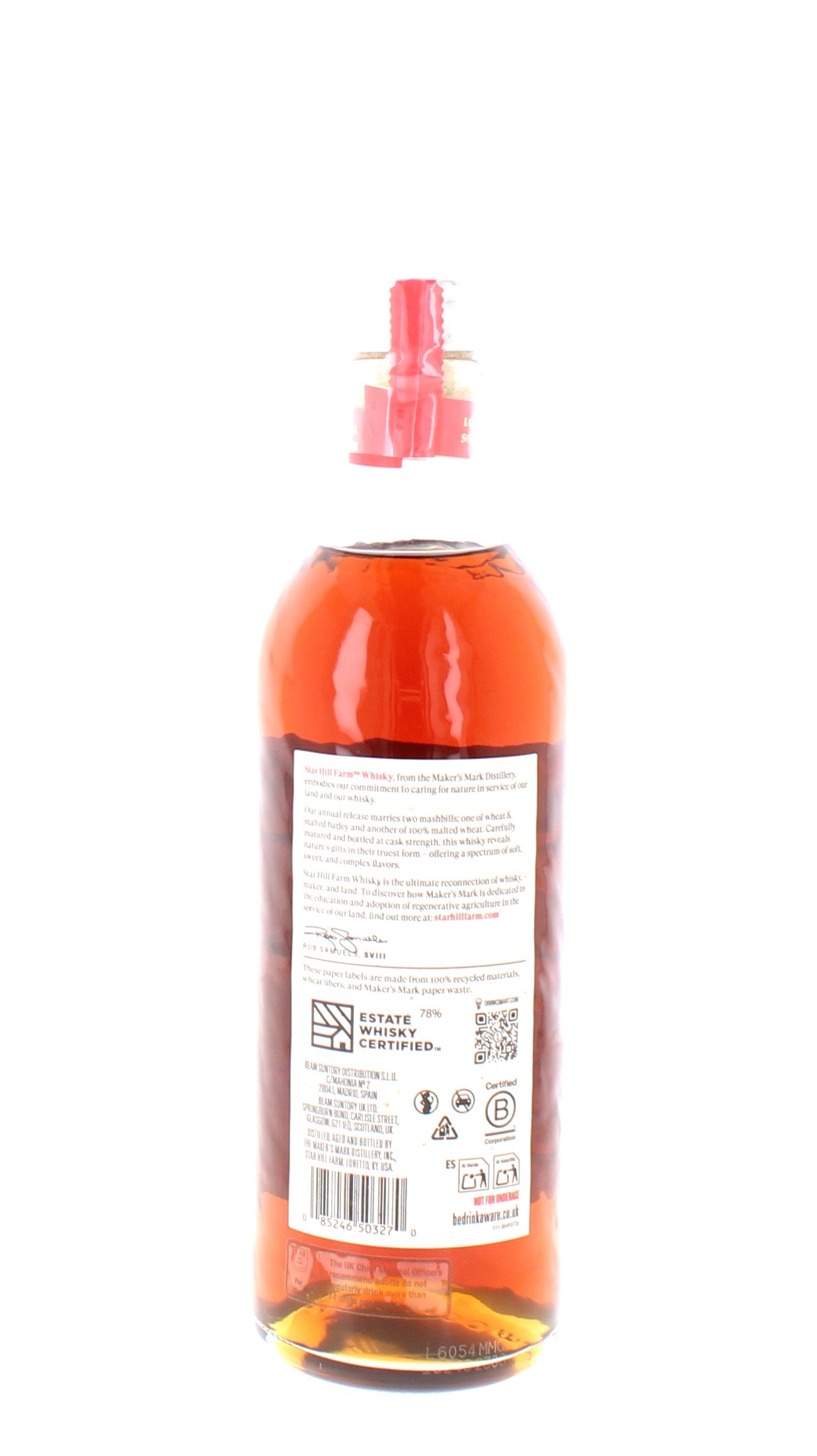 Star Hill Farm 2026 Release Wheat Whisky - 70cl 58.2%
