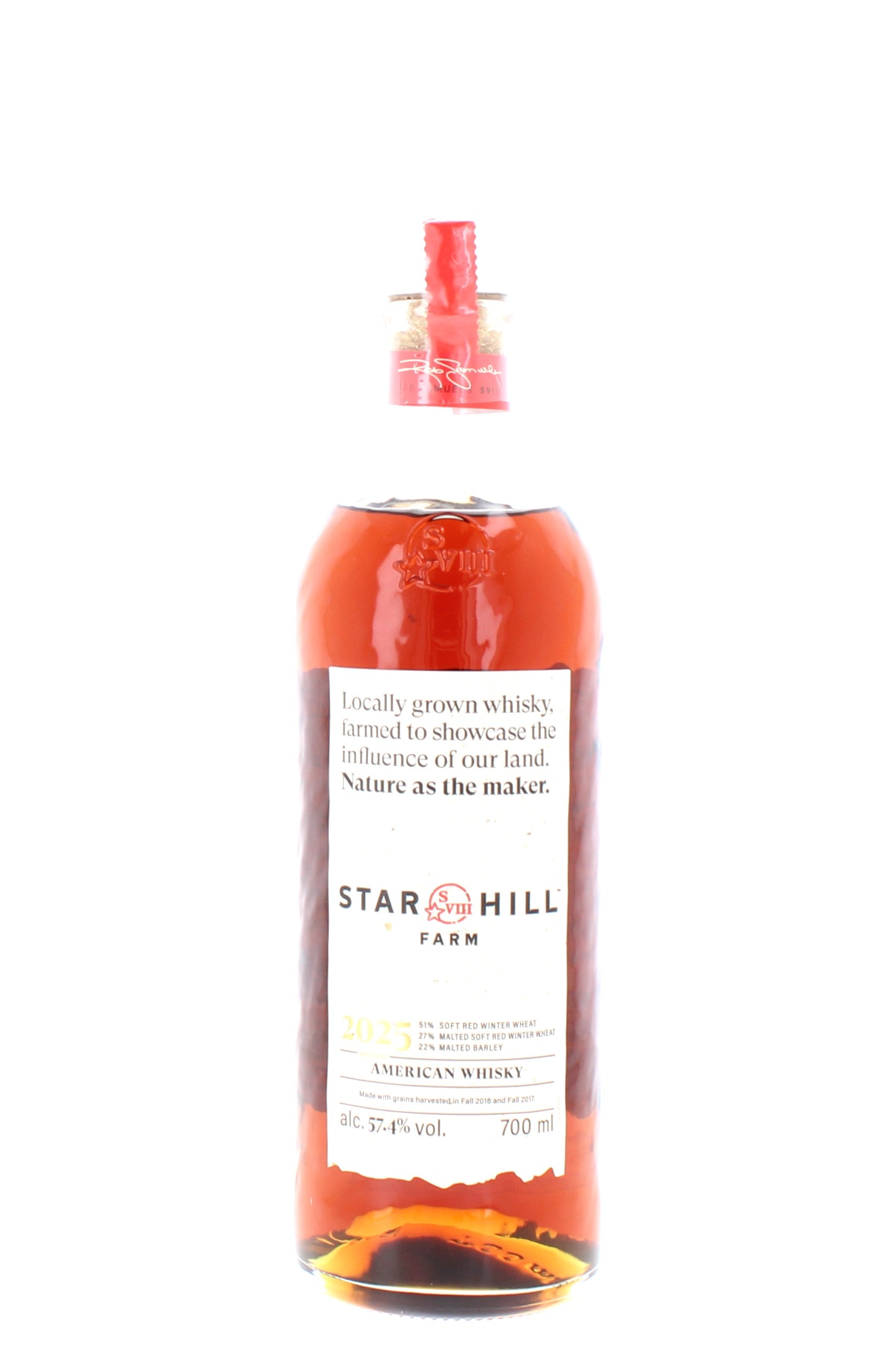 Star Hill Farm American Wheat Whisky 2025 Release - 70cl 57.4%