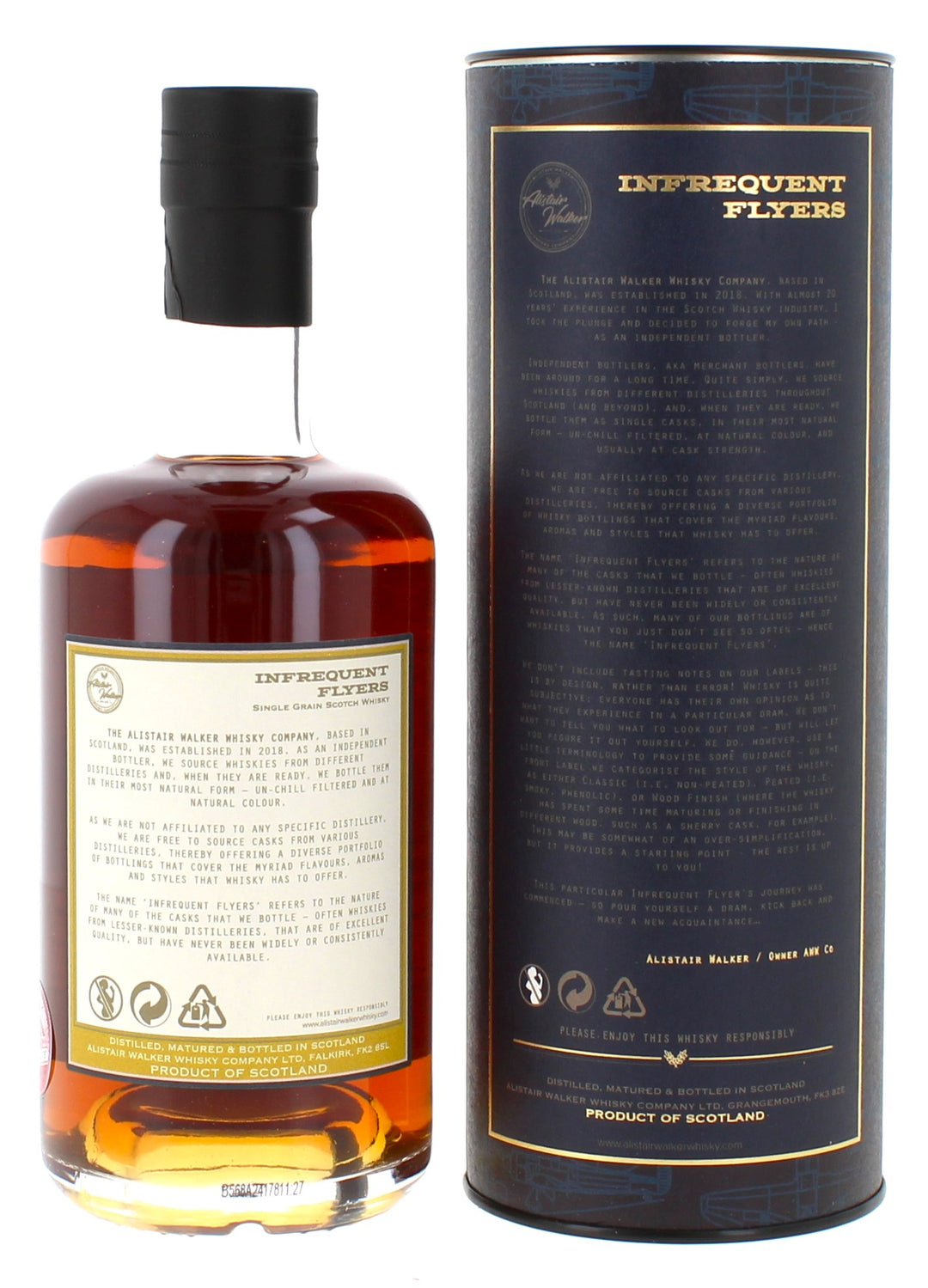 Strathclyde 9 Year Old 2014 Infrequent Flyers - 70cl 60.8%