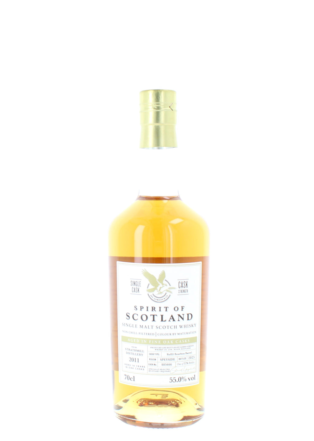 Strathmill 14 Year Old Spirit Of Scotland 2011 Single Malt - 70cl 55.0%