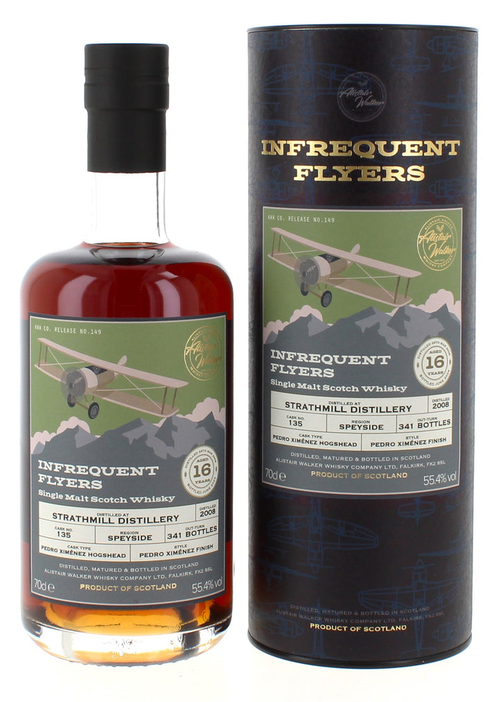 Strathmill 16 Year Old 2008 Infrequent Flyers - 70cl 55.4%