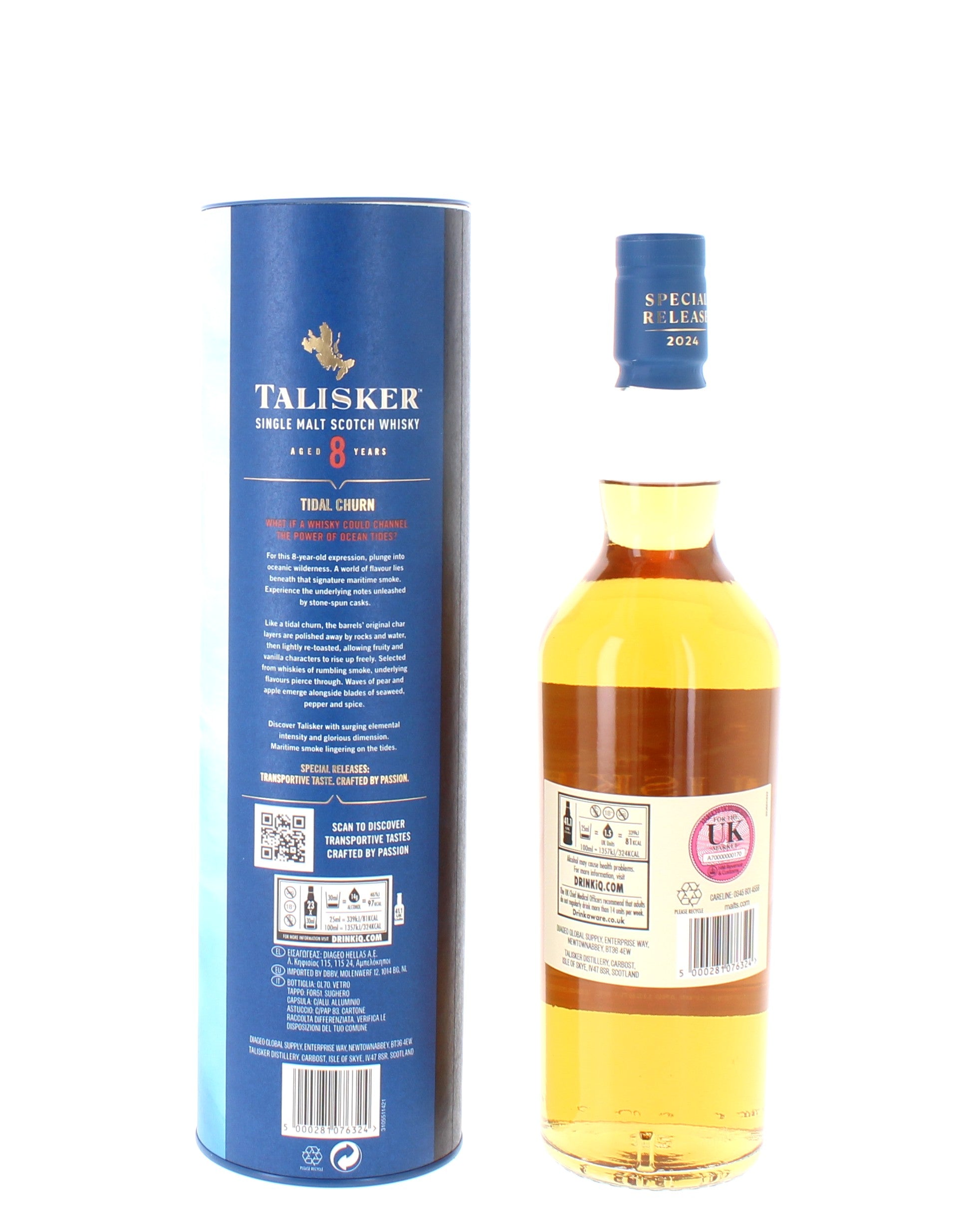 Talisker 8 Year Old Special Release 2024 Single Malt - 70cl 58.7%