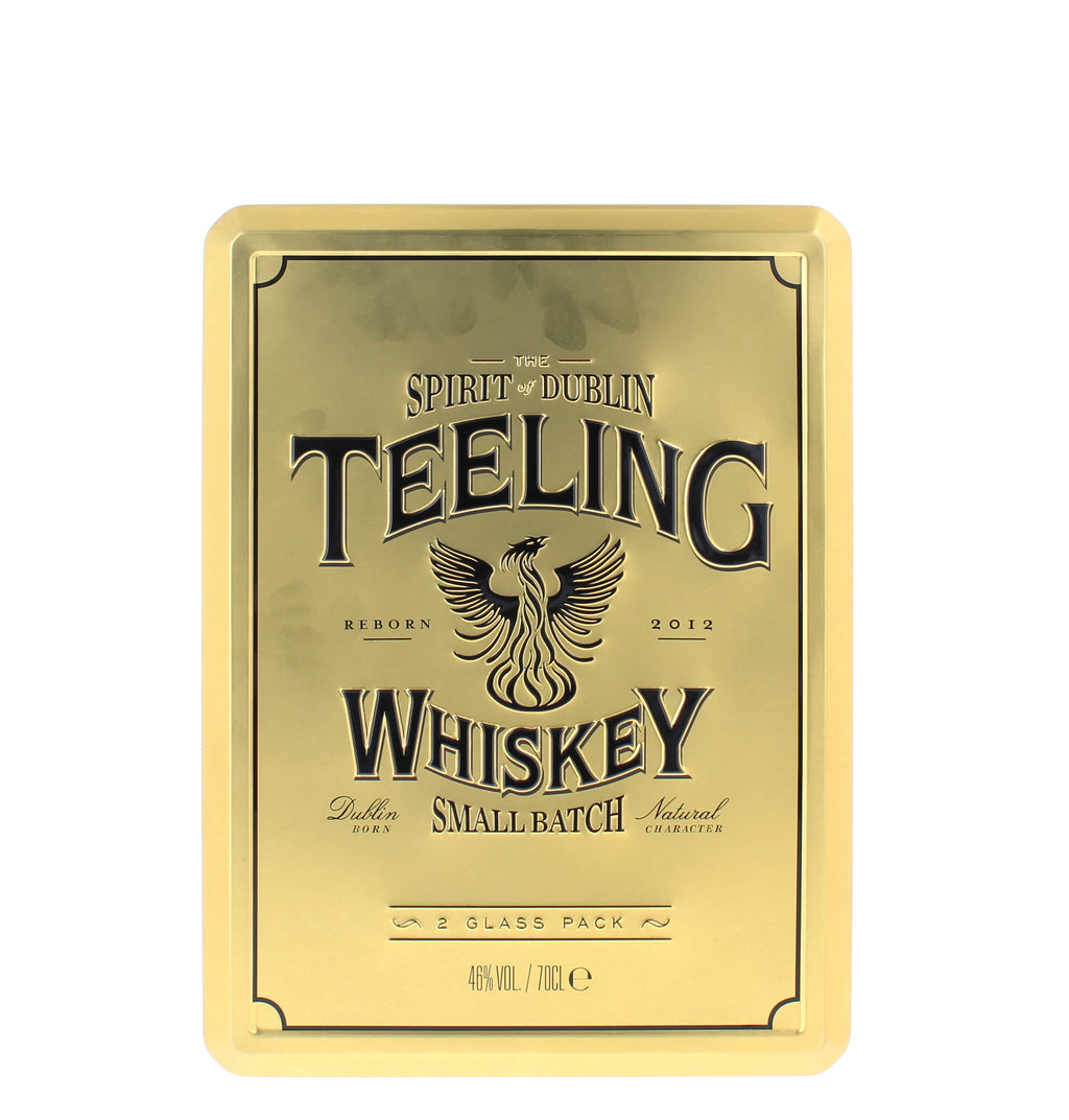 Teeling Small Batch Irish Whisky 2 Glass Pack - 70cl 46%