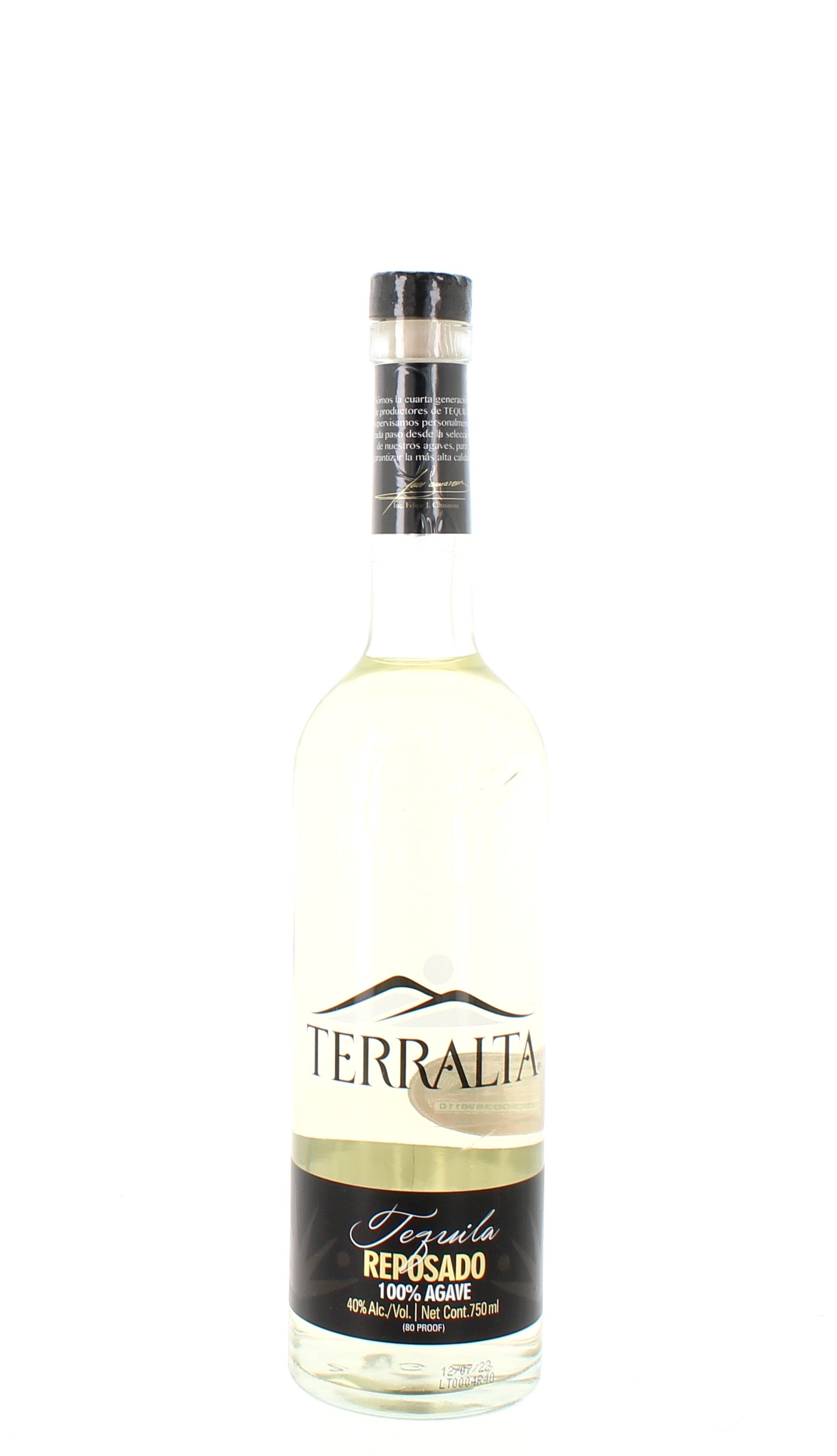 Terralta Reposado Tequila - 75cl 40%