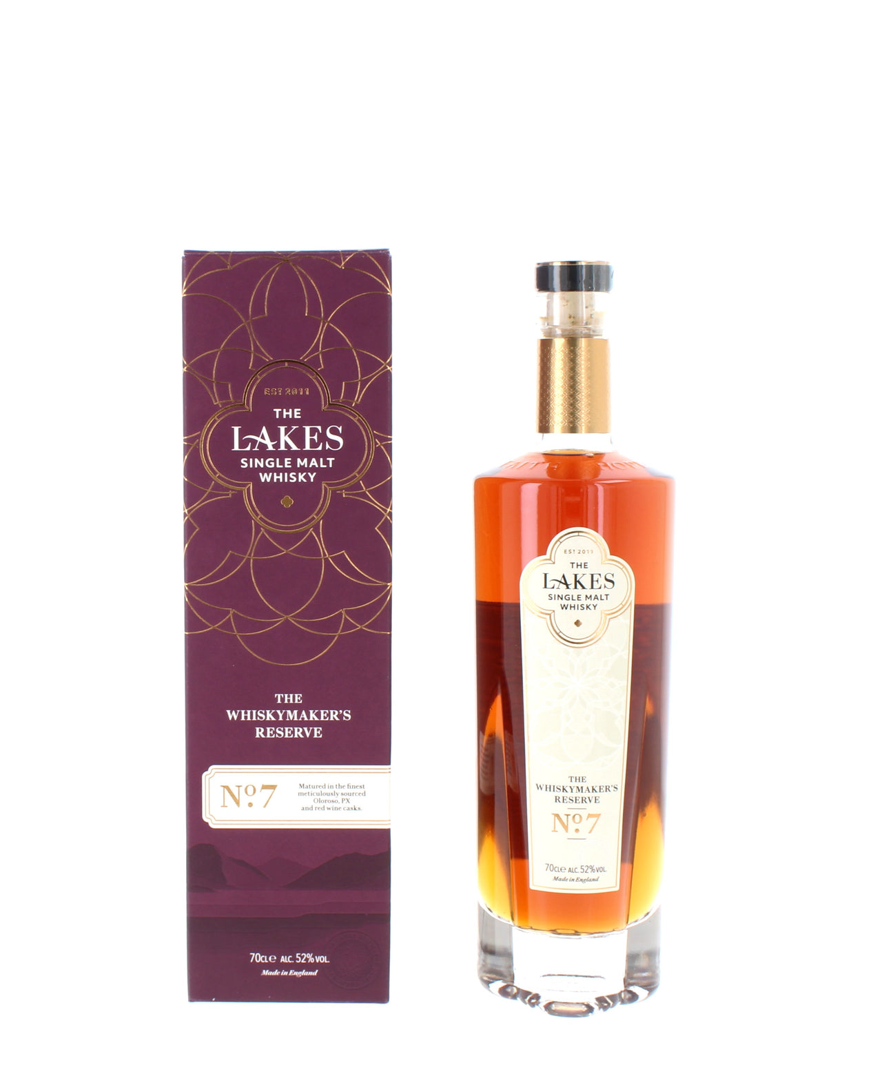 The Lakes - The Whiskymaker's Reserve No.7 Single Malt - 70cl 52%