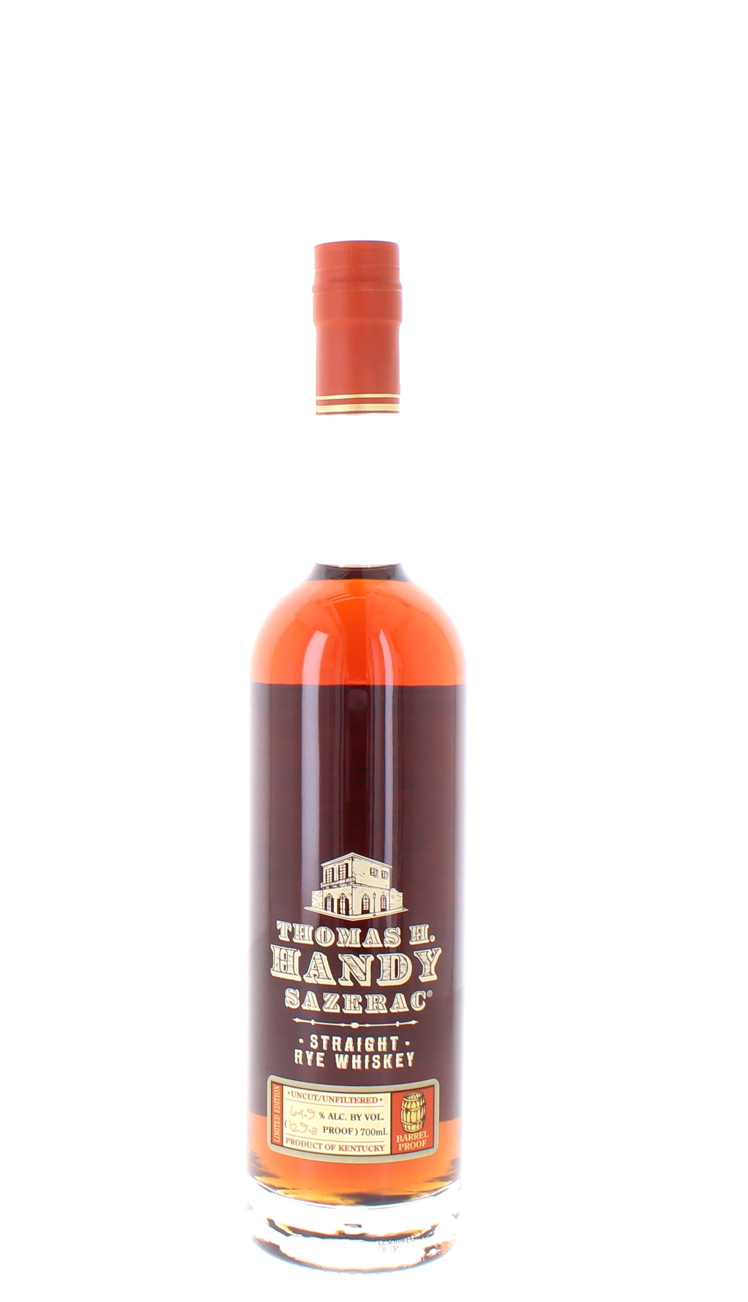 Thomas Handy Sazerac Straight Rye Whiskey - 70cl 64.9%