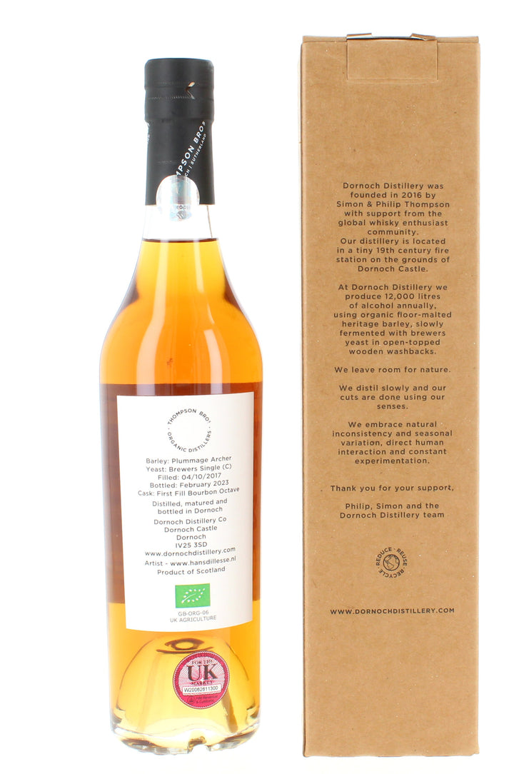 Dornoch 2017  - Thompson Brothers Single Bourbon Cask 5 Year Old #032 50cl 56.7%