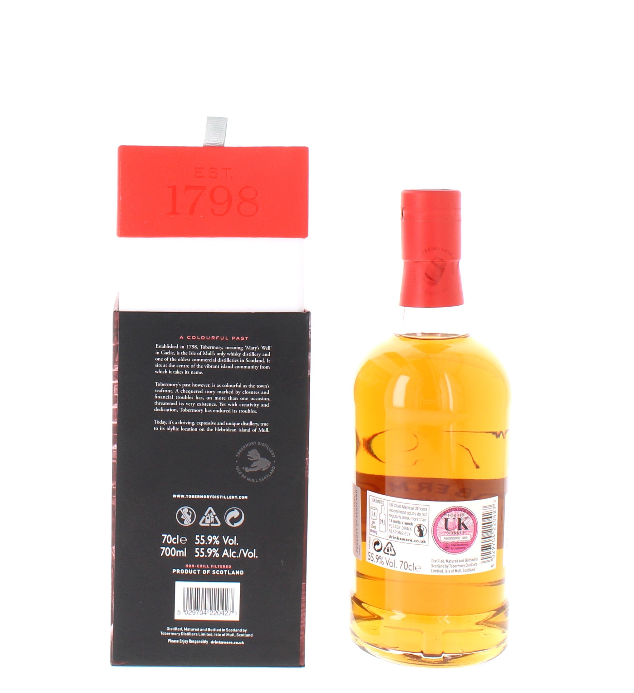 Tobermory 17 Year Old 2004 Single Malt - 70cl 55.9%
