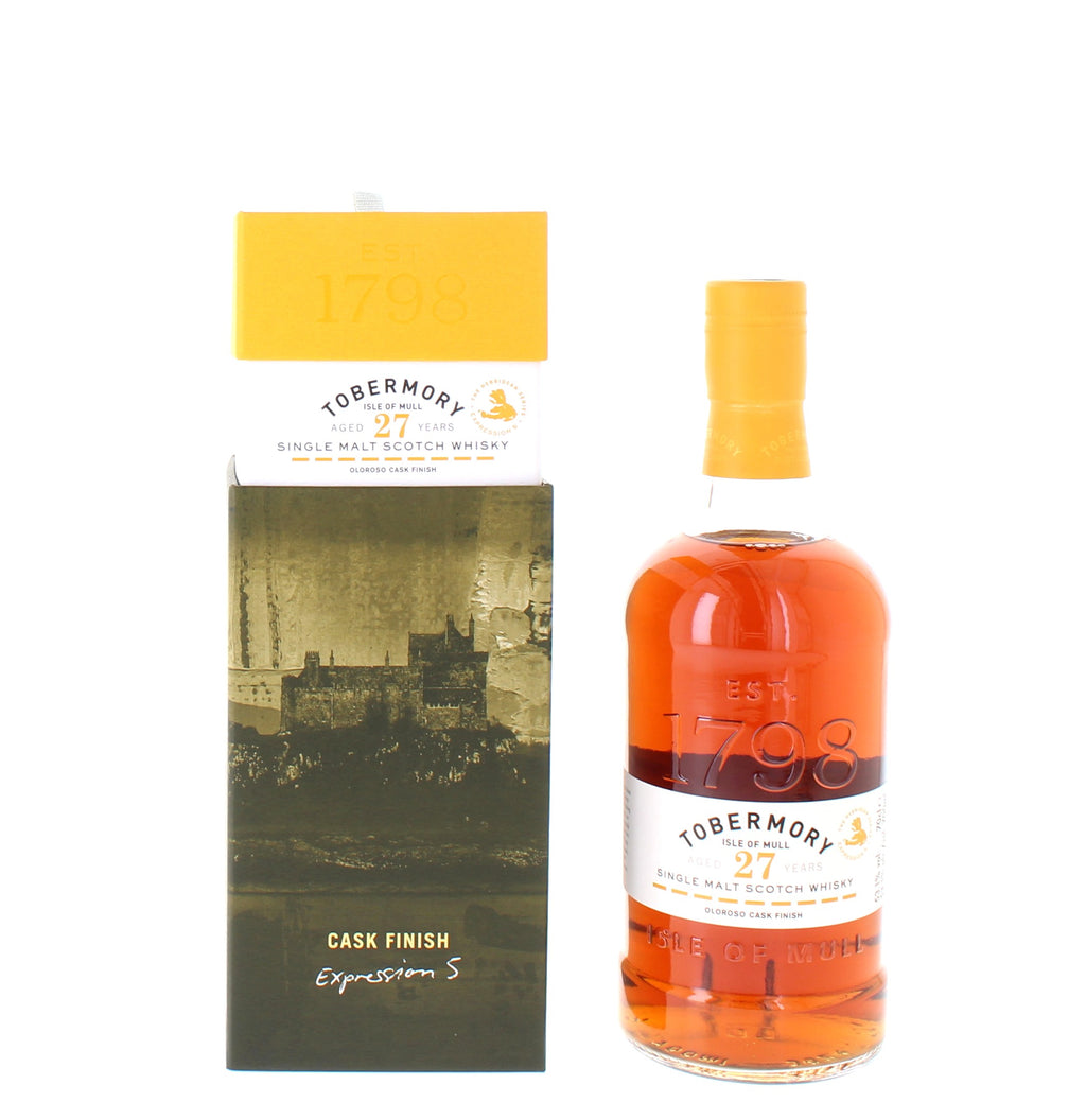 Tobermory 27 Year Old Single Malt - 70cl 53.1%
