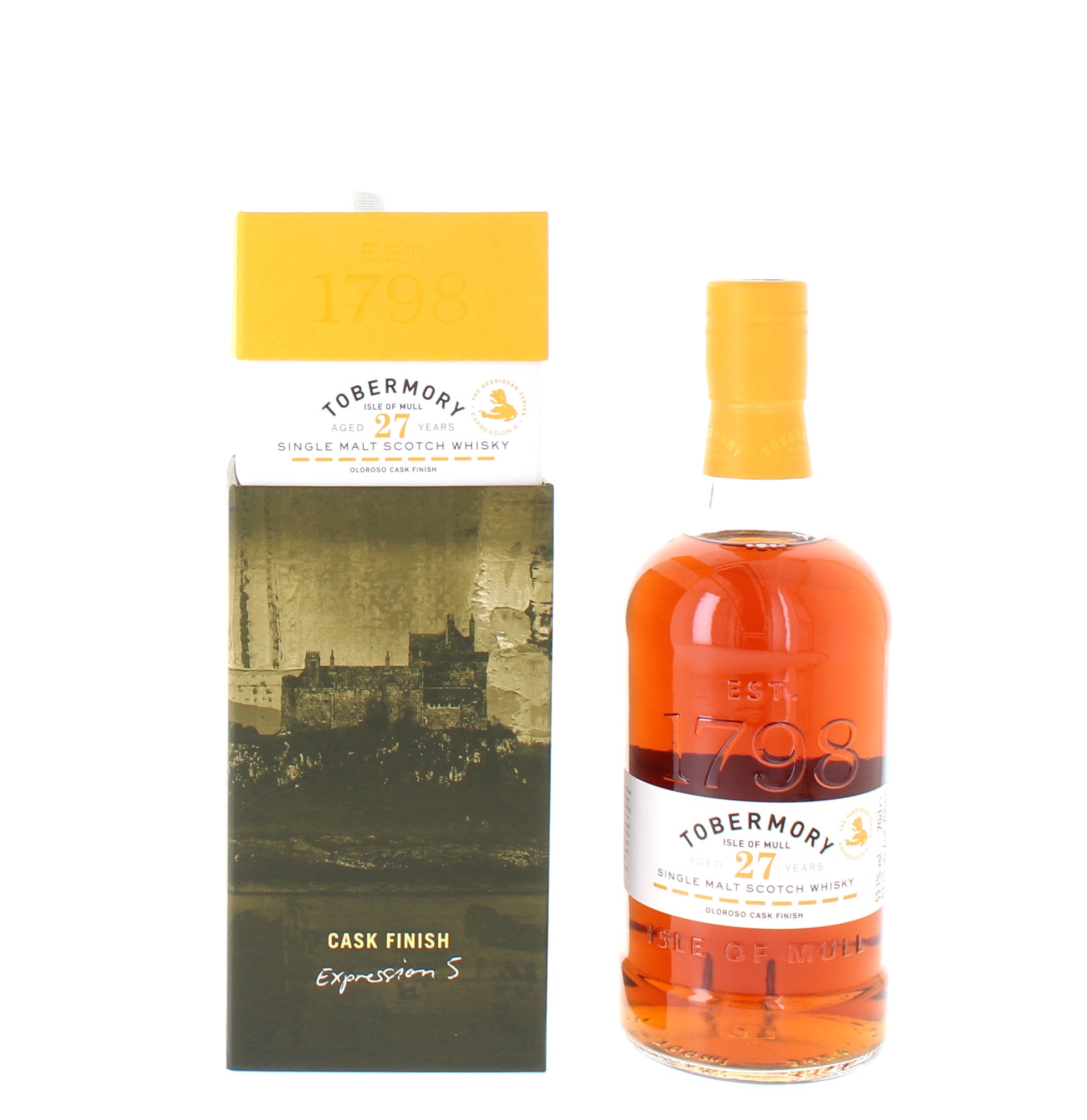 Tobermory 27 Year Old Single Malt - 70cl 53.1%